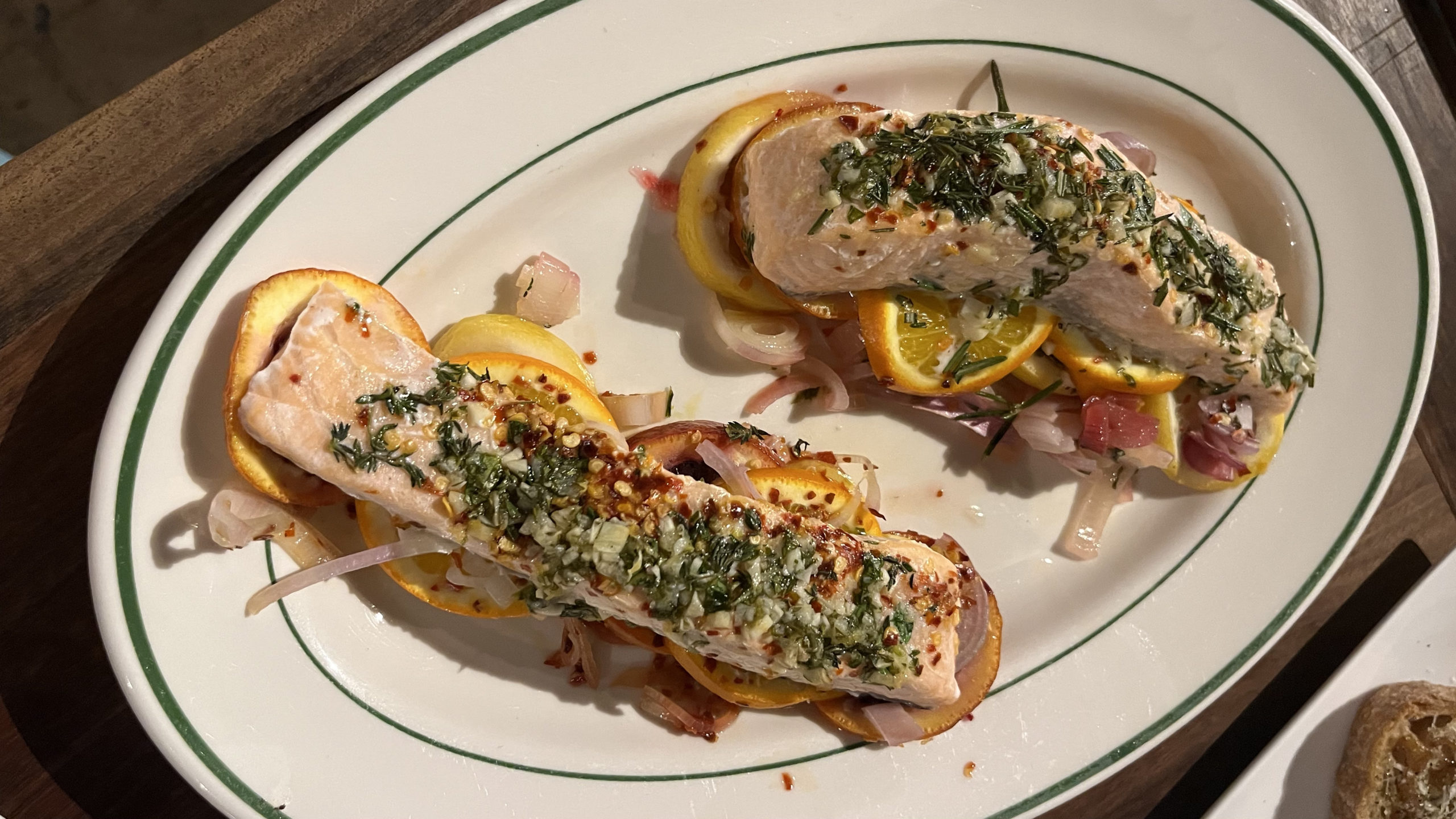 Lemon and Rosemary Salmon en Papillote • Curious Cuisiniere